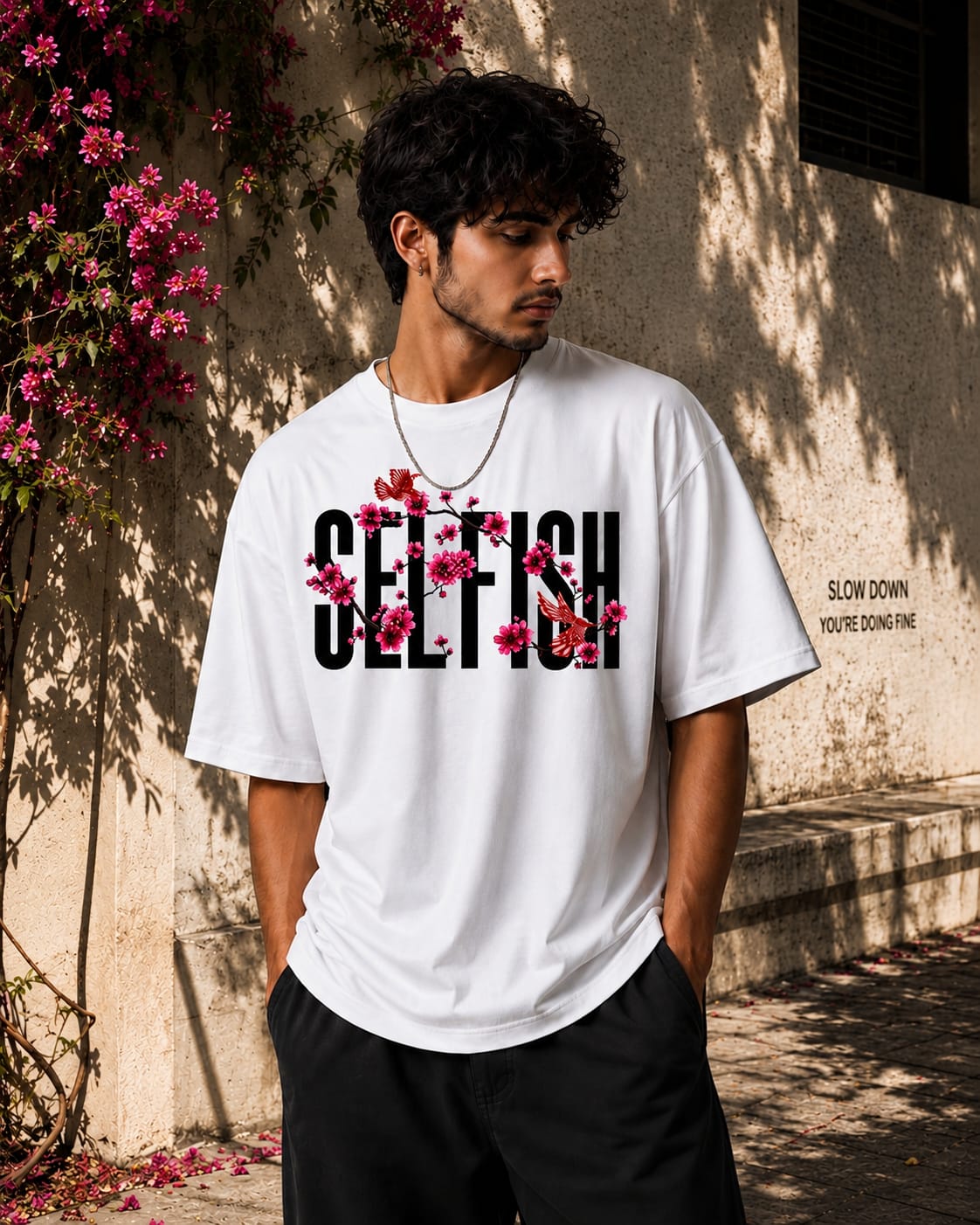 Ashthetic selfish oversized Tees