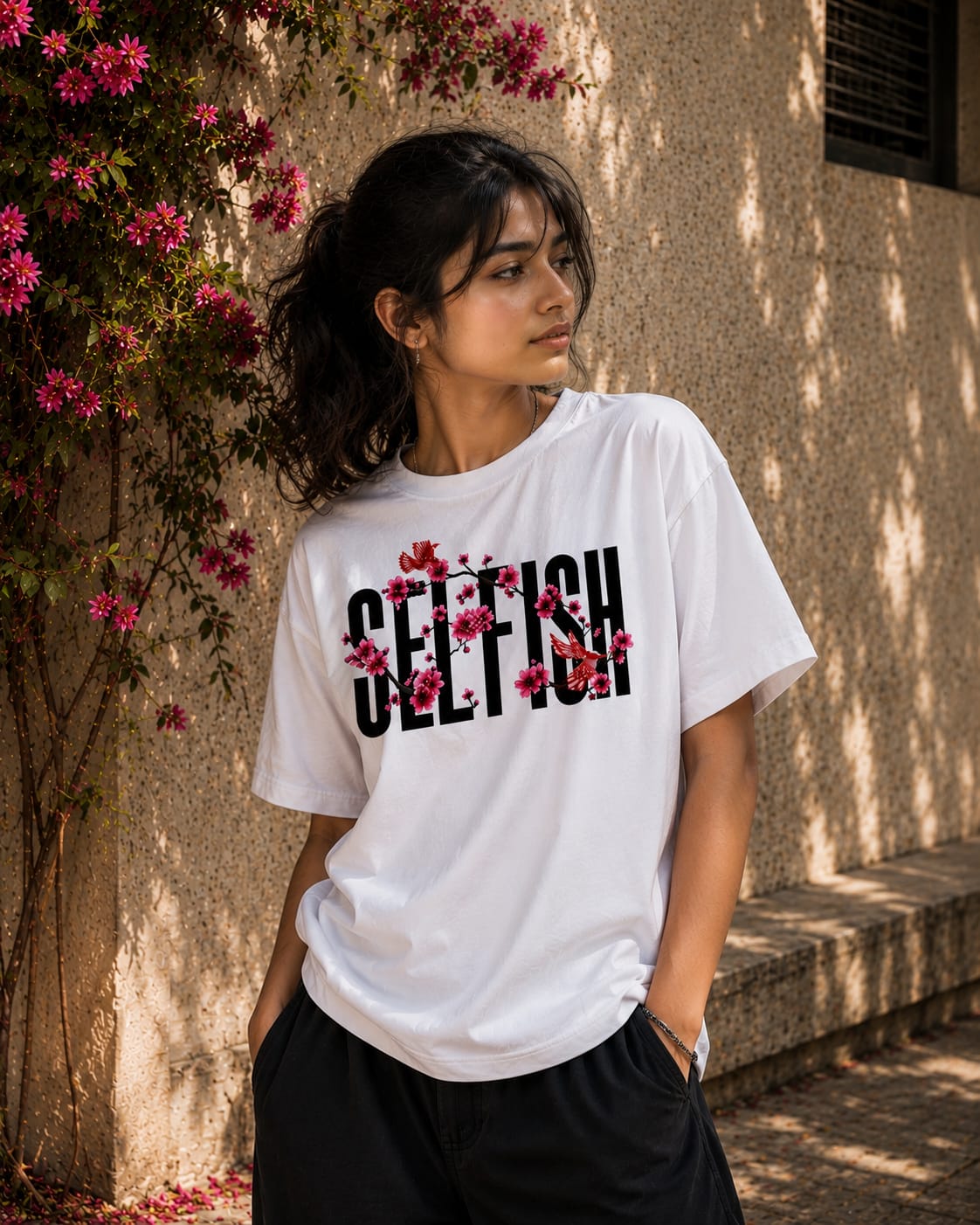 Ashthetic selfish oversized Tees